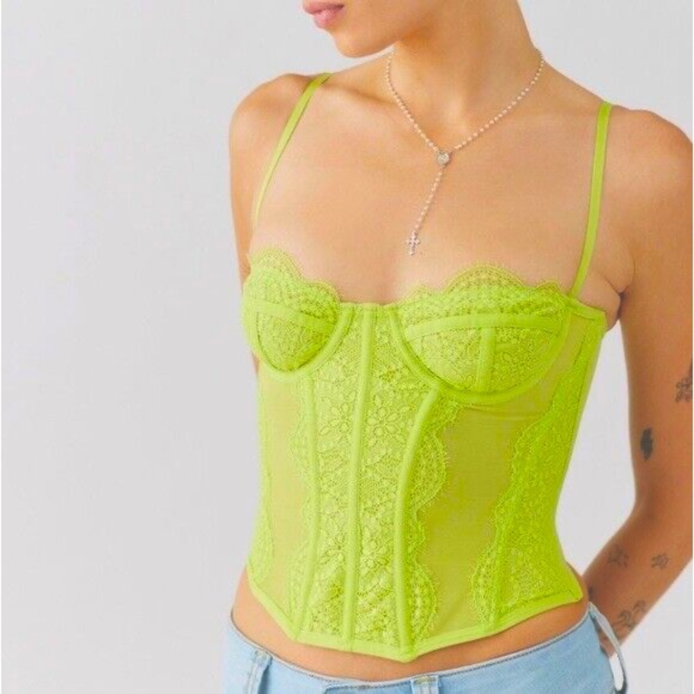 Urban Outfitters Out From Under Modern Love Corset